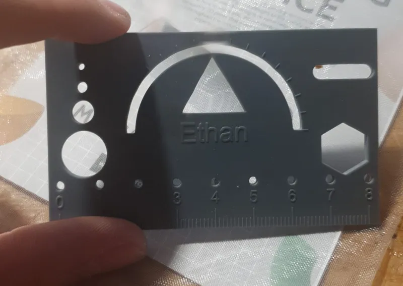 Credit Card Sized Architect's Ruler