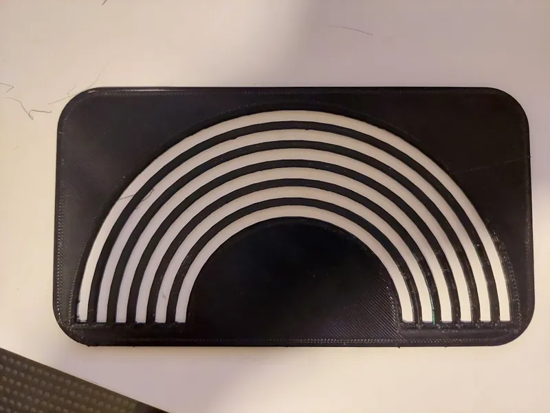 Rainbow stencil