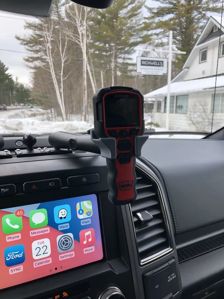 Warn Zeon Platinum Remote RAM Mount