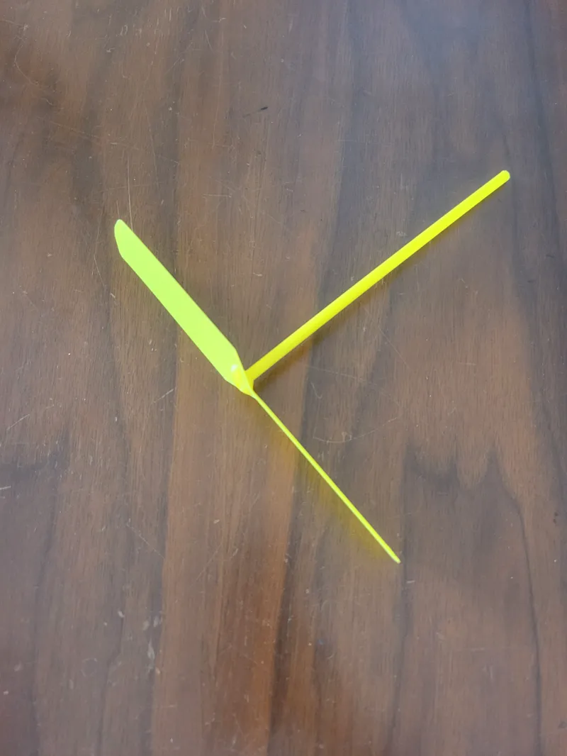 Hand Spun Helicopter Propeller