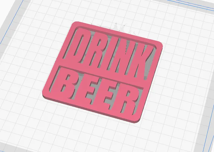 Drink beer coaster gift