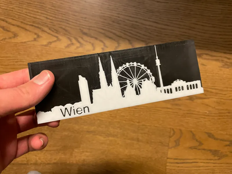 Wien Vienna Skyline 