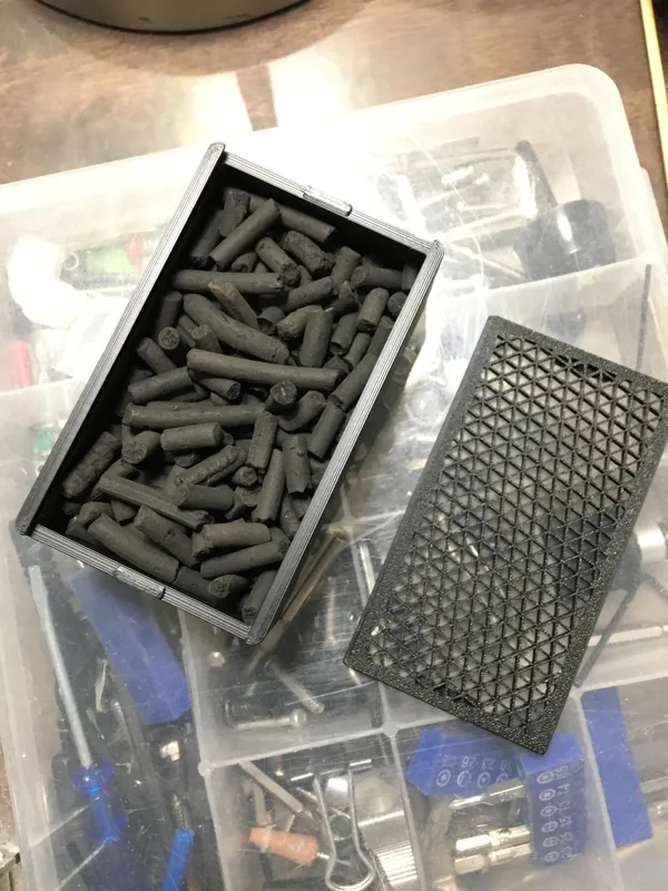 Bambu Lab X1C Charcoal Filter Box For Chamber Fan