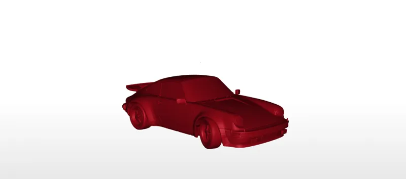 Porsche 964 Car Model