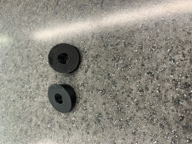 polaris general backup camera tilt spacers