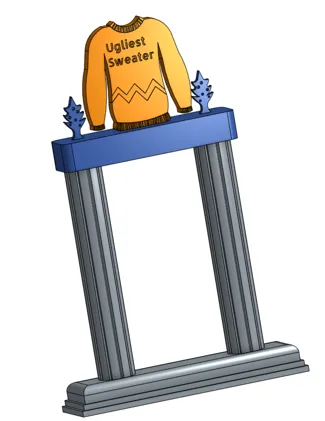 Ugly Sweater Trophy