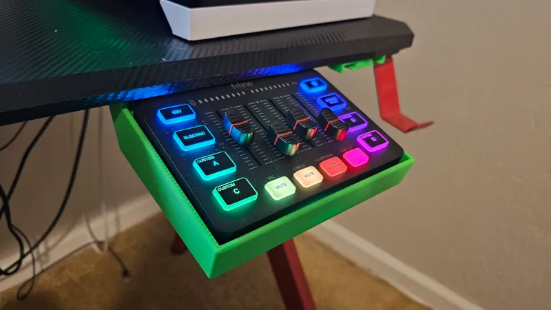 Under Desk Mount Fifine Mixer DAC
