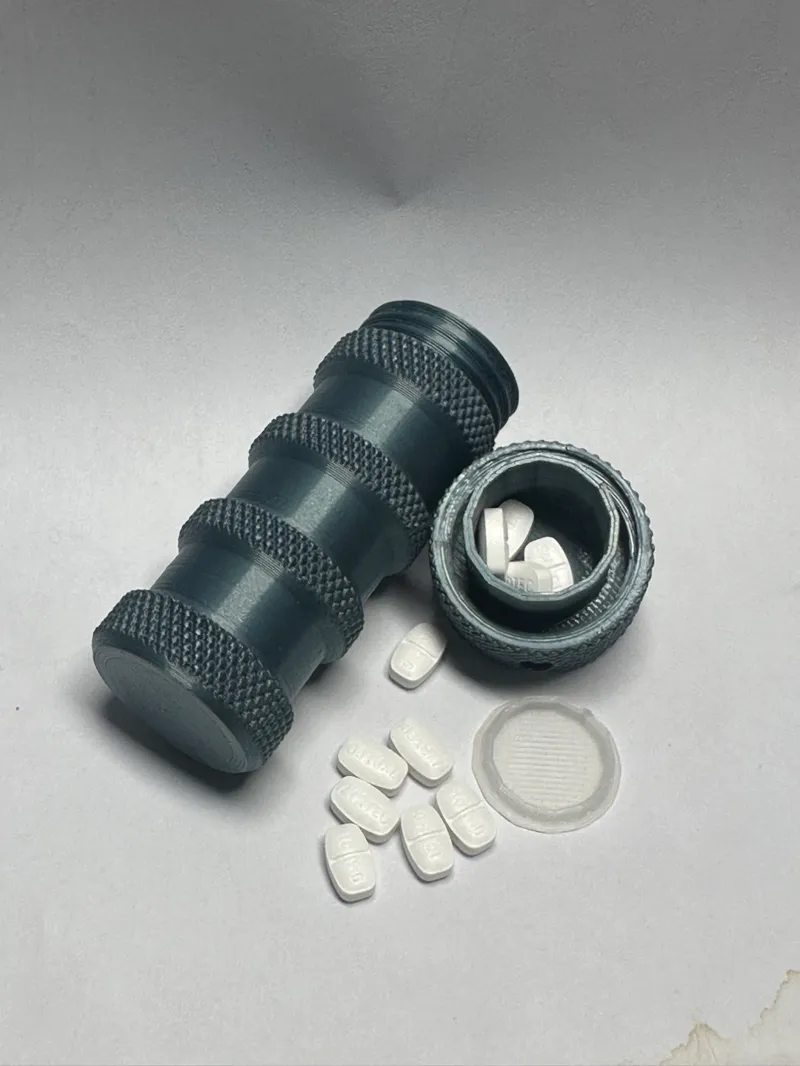 Pill container mod for EDC container