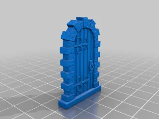 plain medieval door