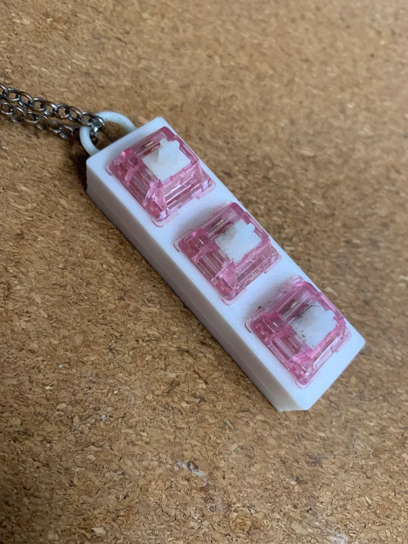 Keycap Switch Keychain 