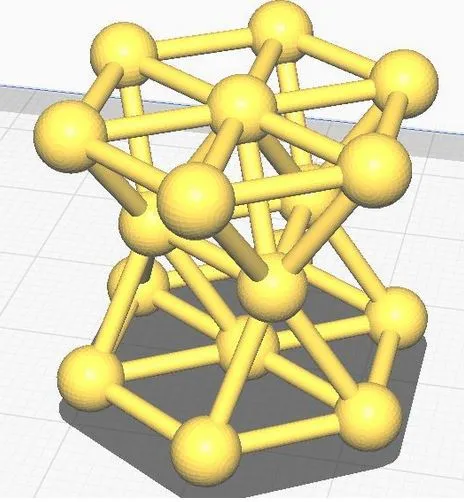 Hexagonal Close Packed Unit Cell