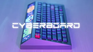 Cyberboard cover left