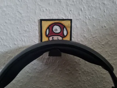 Headset wall hanger