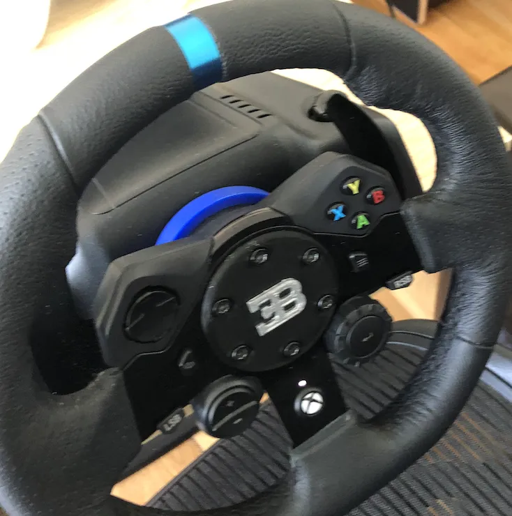Logitech G923/G29/G920 Sim racing wheel cap Bugatti