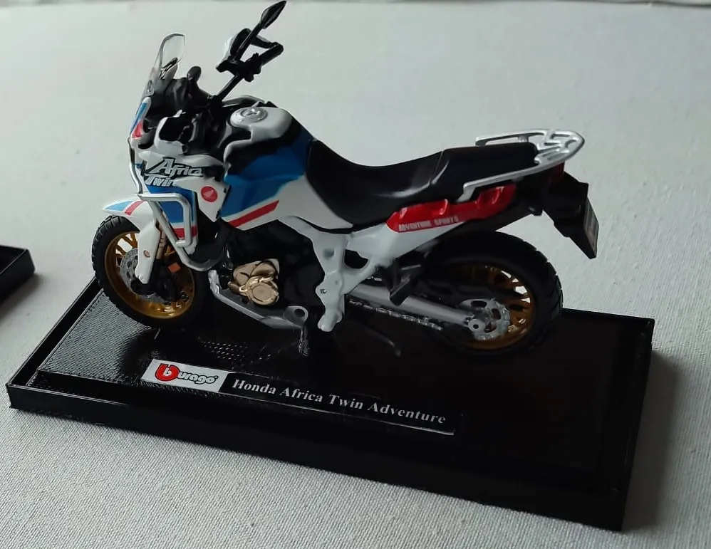 Socle d'exposition moto 1:18