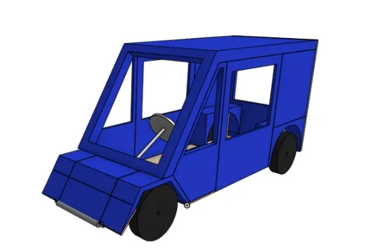 Wooden Go Kart V1