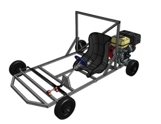 Go Kart Welded Frame