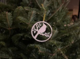 Cardinal Ornament