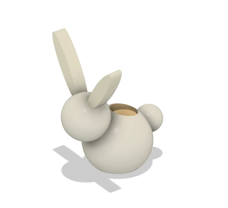 Easter Bunny Candle Holder 