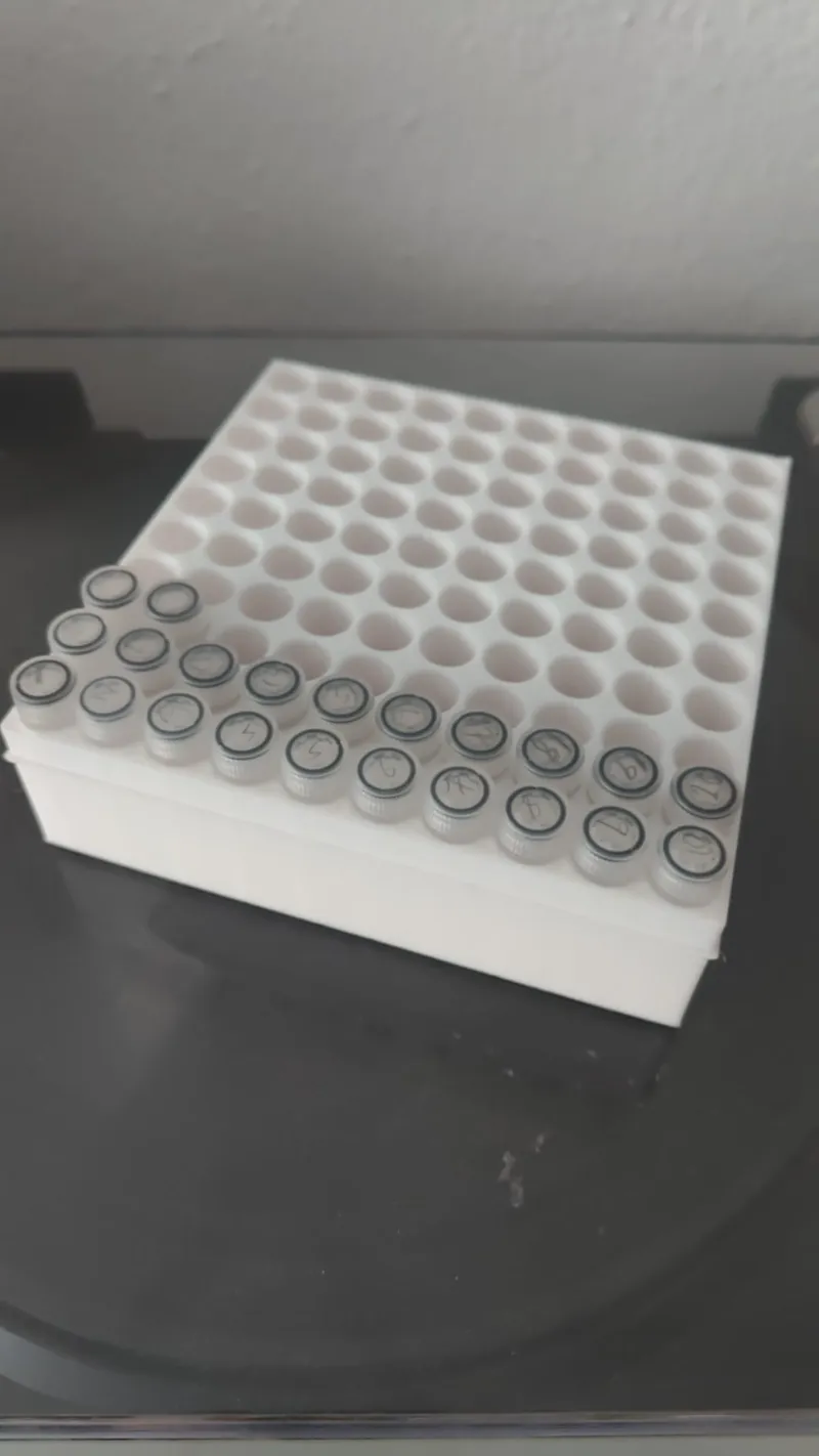 10 mm tube rack (eppendorf, test tubes, falcon)