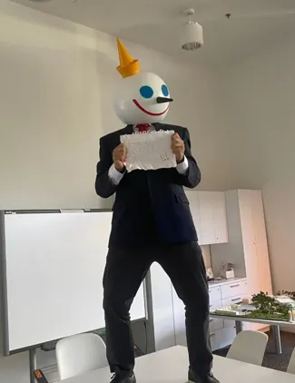 Jack in the Box Helmet