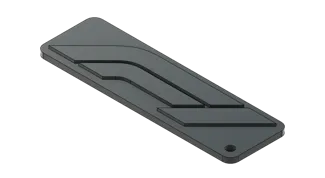 F1 Keychain Extruded
