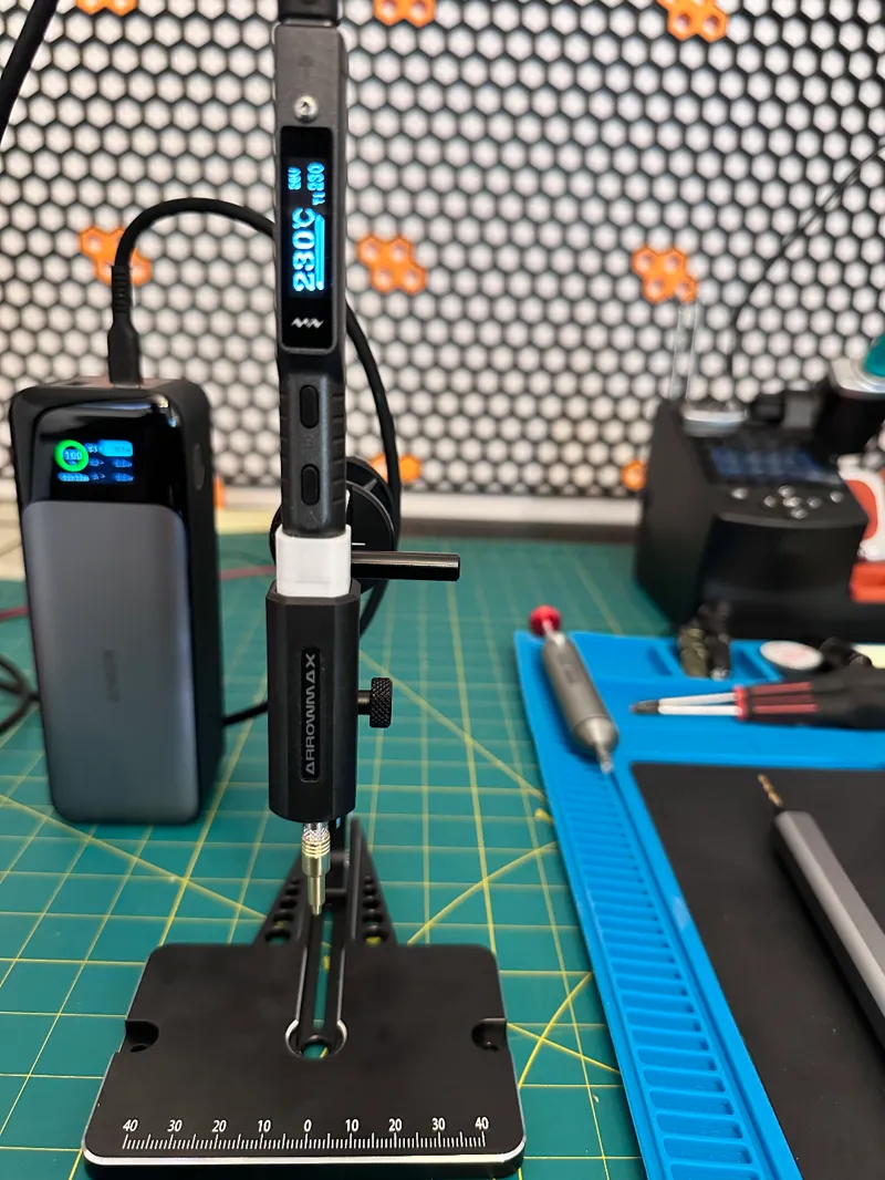 TS101 adapter for Arrowmax Hedgehog benchtop press