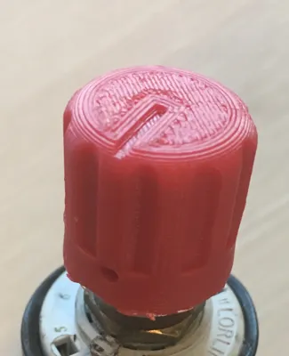 Knob for guitar D shaft