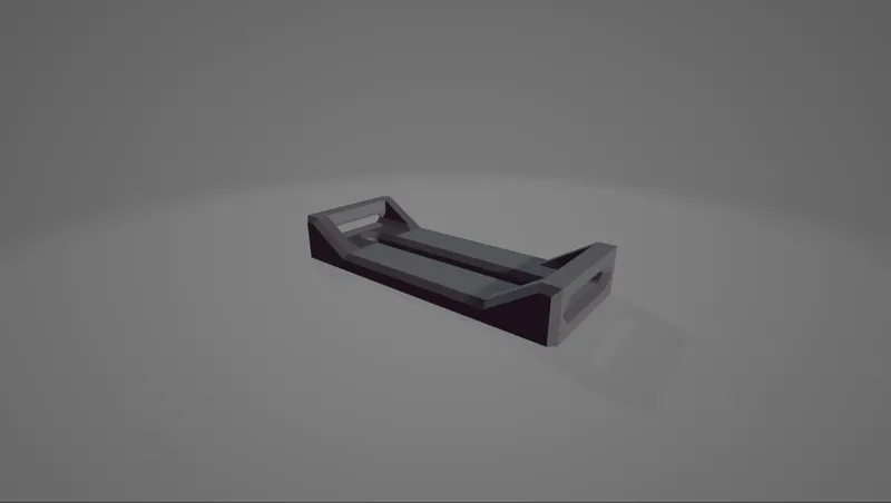 Zip Tie desk mount