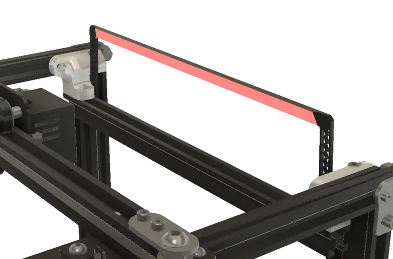 Ender 5 Pro LED Riser Arm