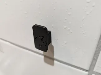 Designer bathroom hook
