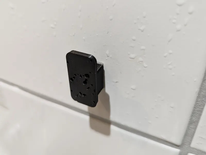 Designer bathroom hook