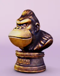 Statue de Donkey Kong façon bronze — photo 1