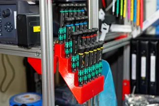 Wera Kraftform Driver Rack for 2020 Extrusion
