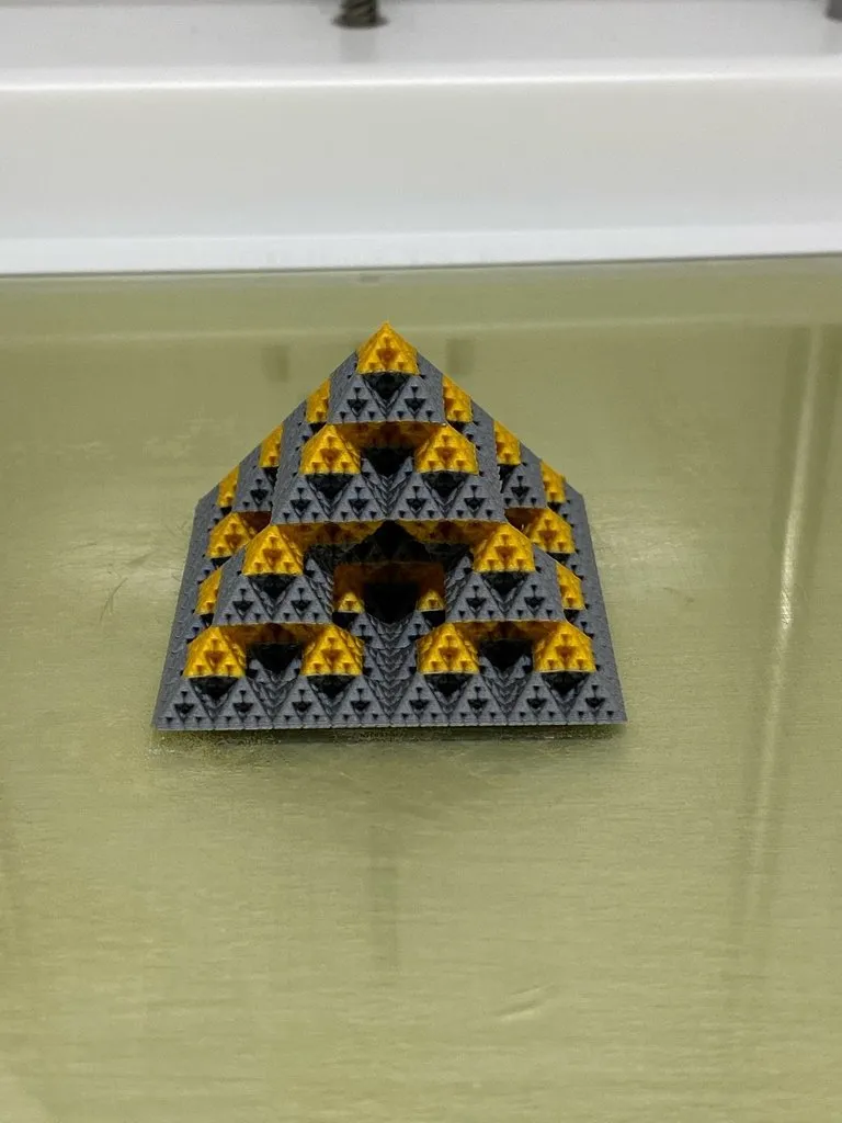Fractal Pyramid - Multi Color