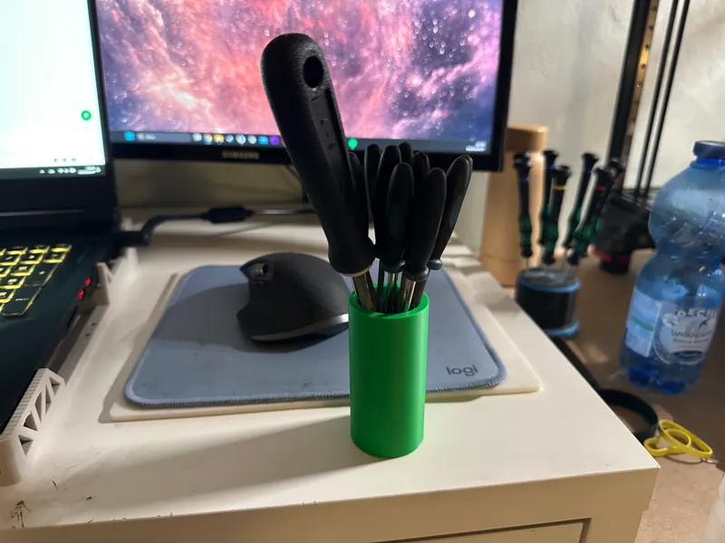 Pen or small file magnetic holder