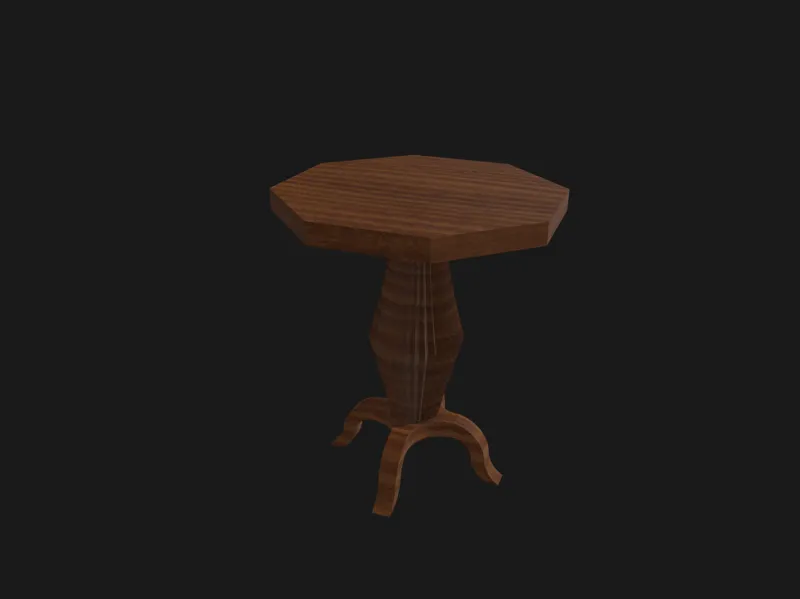 OCTAGONAL TABLE