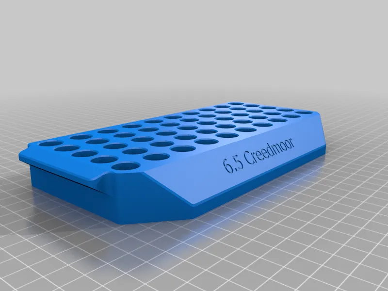 6.5 Creedmoor Reloading Block - Straight Up and Down Version