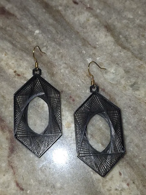Hex Earrings view 3