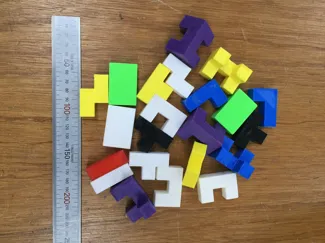 3D Tetris Blocks