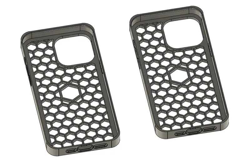 IPhone 15 Pro Max Case PLA and TPU (Mag Safe)