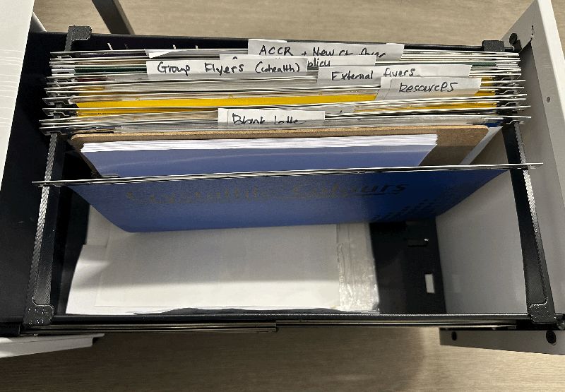 Suspension File Holder
