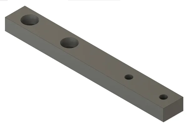 Support iFlag pour profilé aluminium