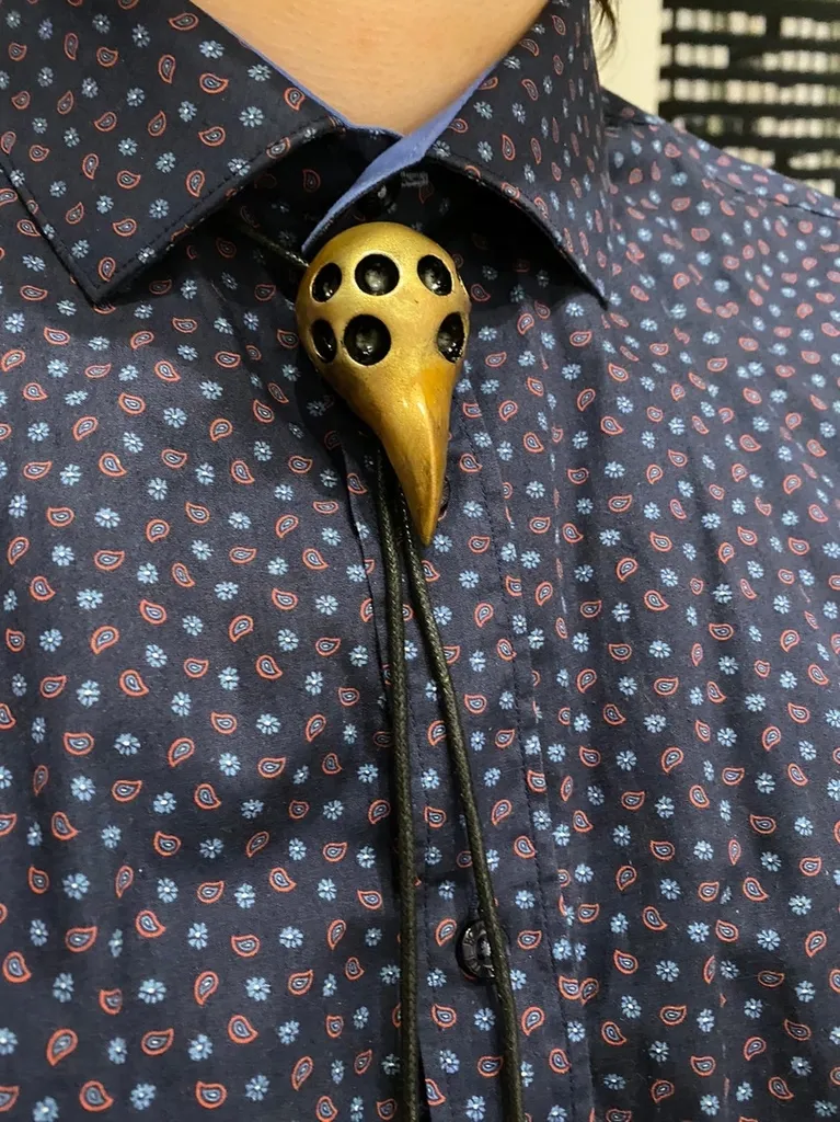 Disco Elysium Eight-Eyed Teratorn bolo Tie