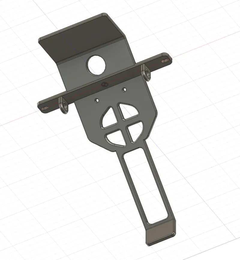 KTM EXC 350/450 2020 Plate holder