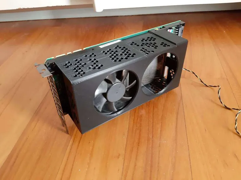 Tesla K20x Shroud 2x 80mm Fans