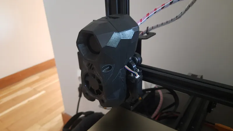 Ender 3/3 Pro Stealthburner mount with CR-Touch