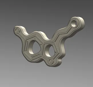 Serotonin Happy Hormone Key Chain