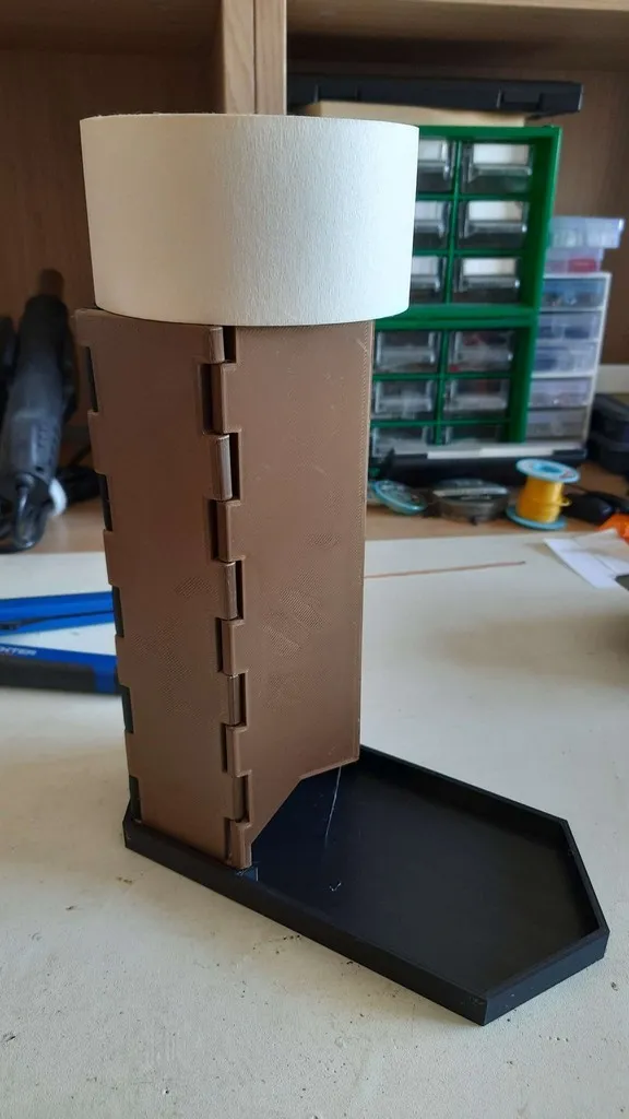 Folding Dice Tower alternative front