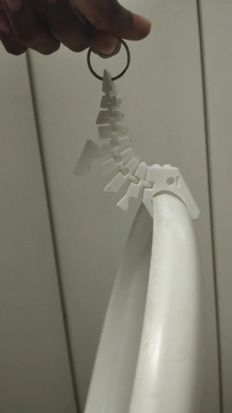 Dinosaur frisbee disc clip